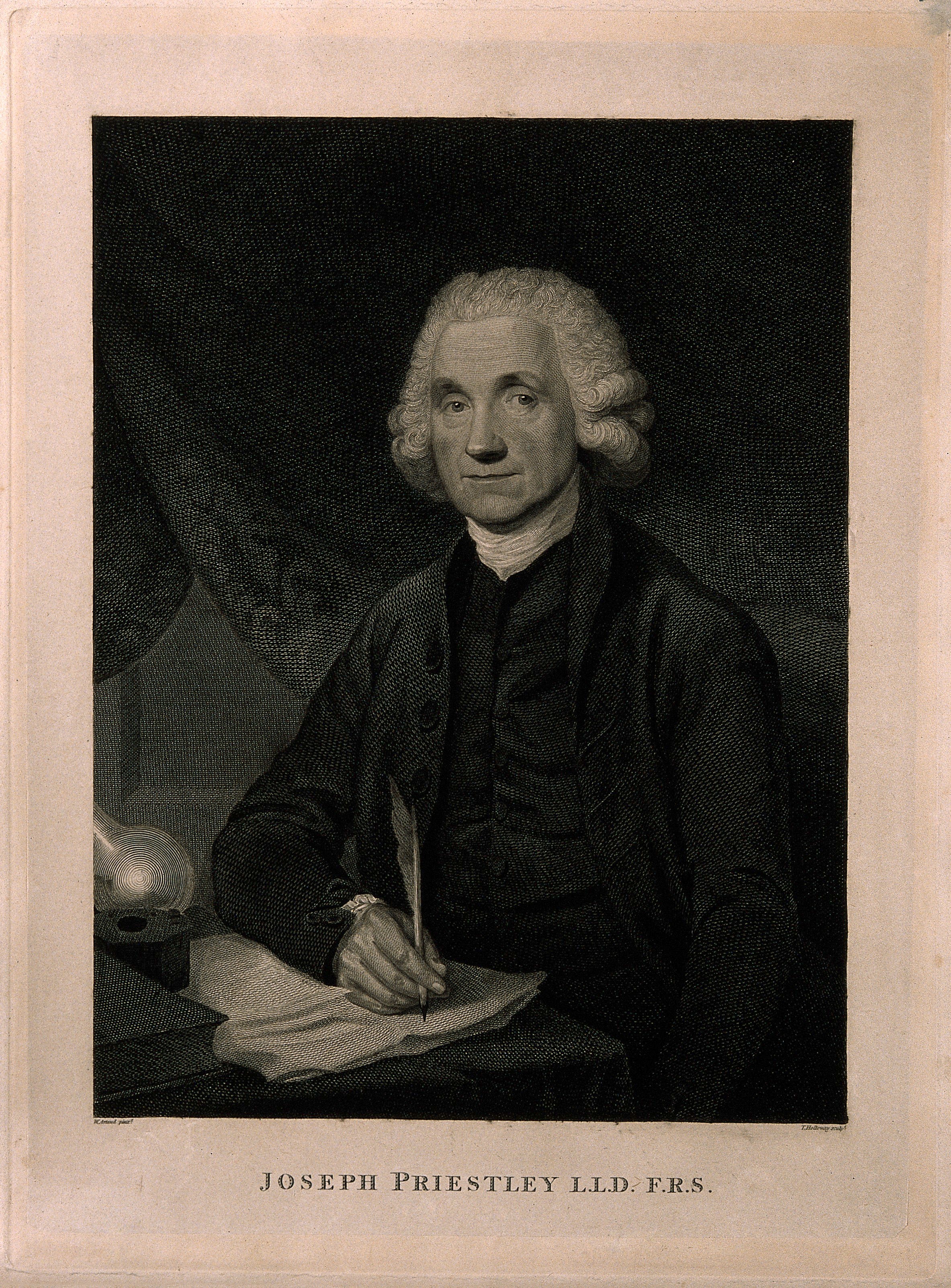 Joseph Priestley atribute Wellcome Collection
